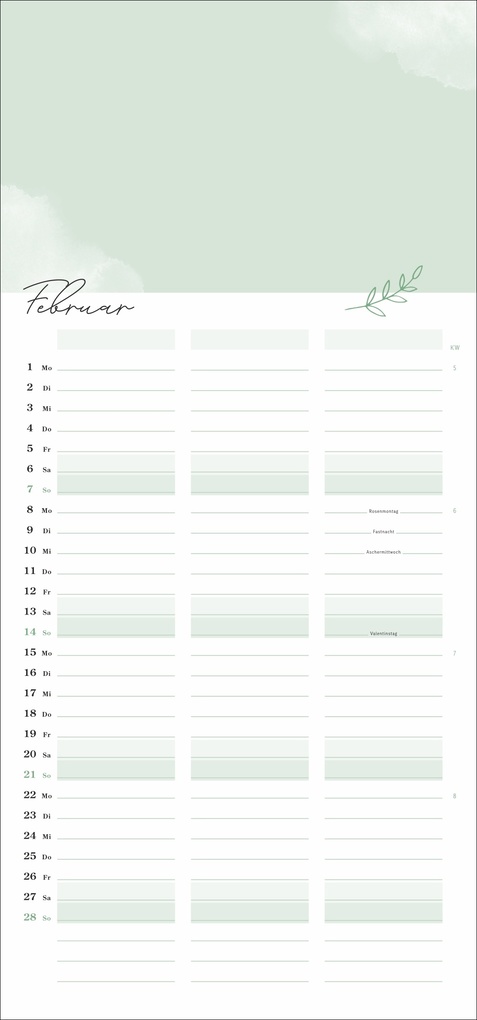 Weitere Ansicht: Kreativ-Planer für zwei Glücksmomente 2027