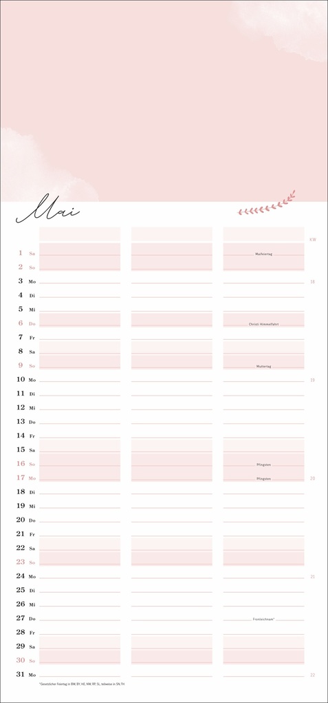 Weitere Ansicht: Kreativ-Planer für zwei Glücksmomente 2027