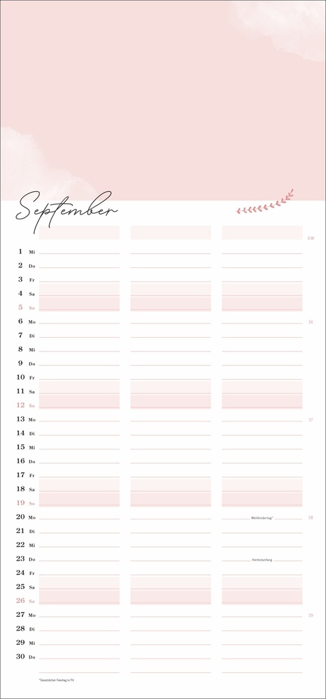 Weitere Ansicht: Kreativ-Planer für zwei Glücksmomente 2027