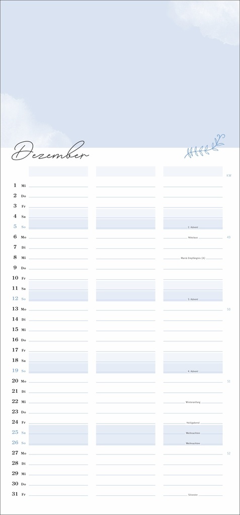 Weitere Ansicht: Kreativ-Planer für zwei Glücksmomente 2027