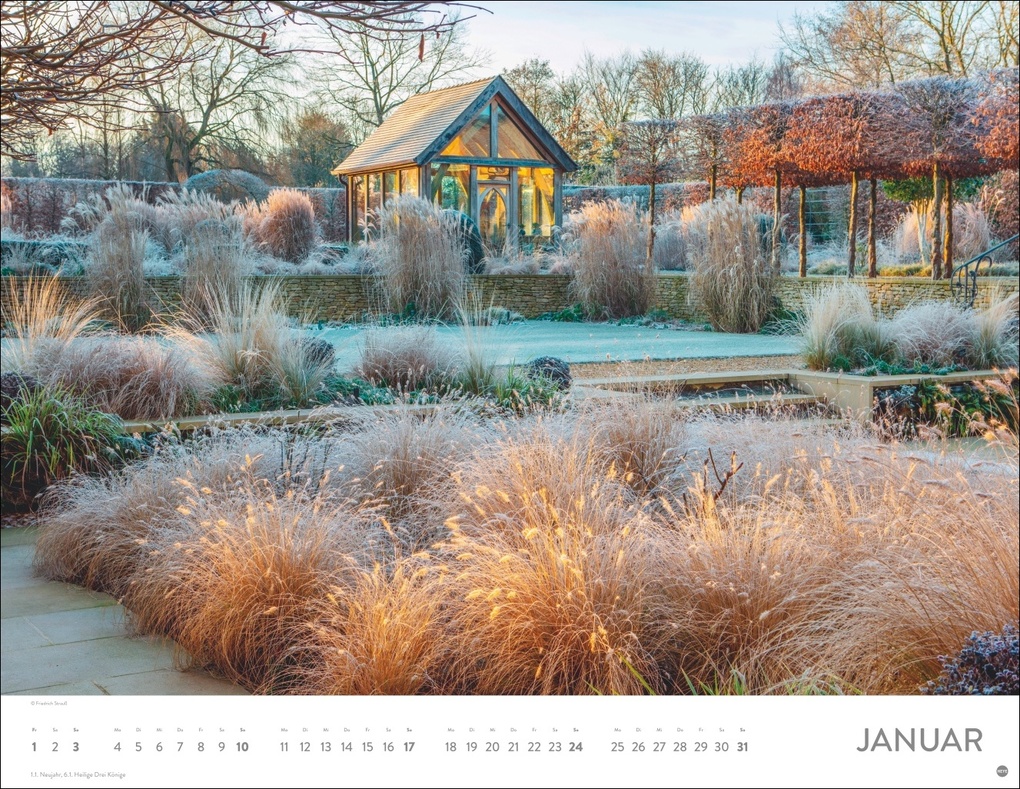 Weitere Ansicht: Gartenparadies Posterkalender 2027