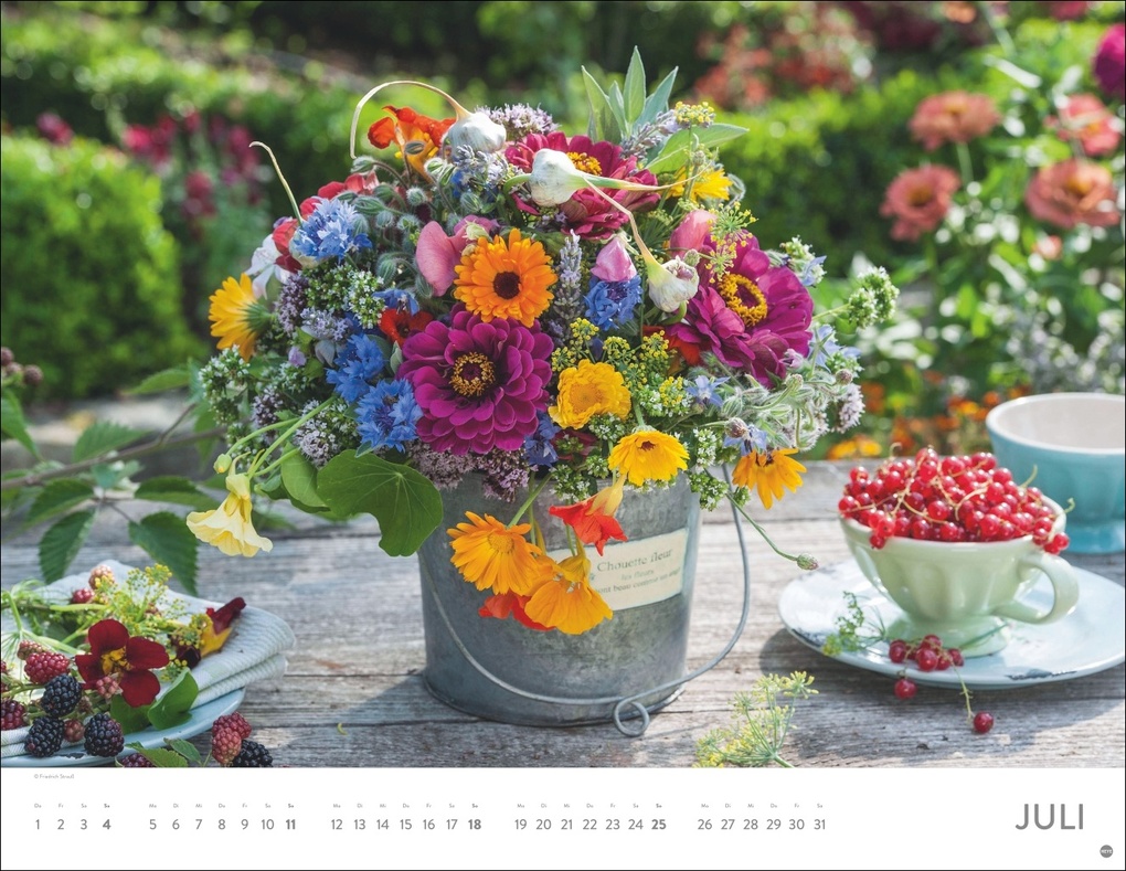 Weitere Ansicht: Gartenparadies Posterkalender 2027