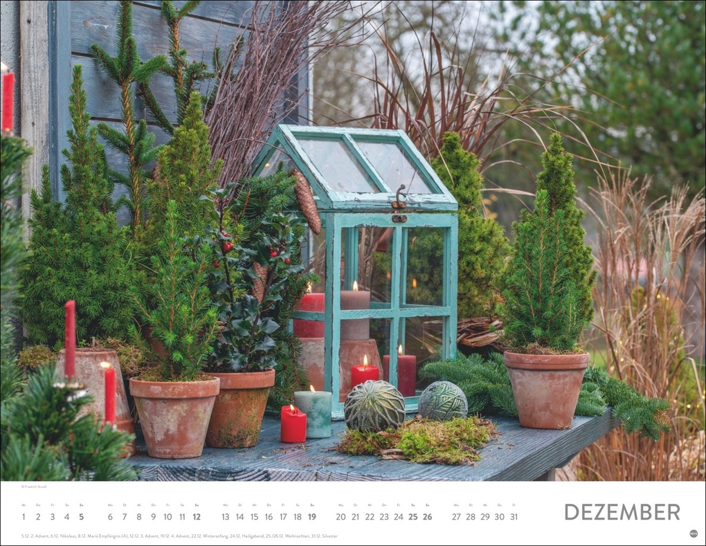 Weitere Ansicht: Gartenparadies Posterkalender 2027