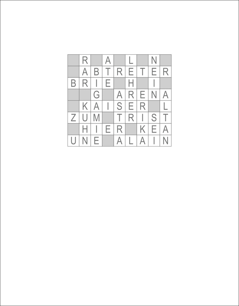 Weitere Ansicht: Stefan Heine Kreuzworträtsel Tagesabreißkalender 2027 | Stefan Heine
