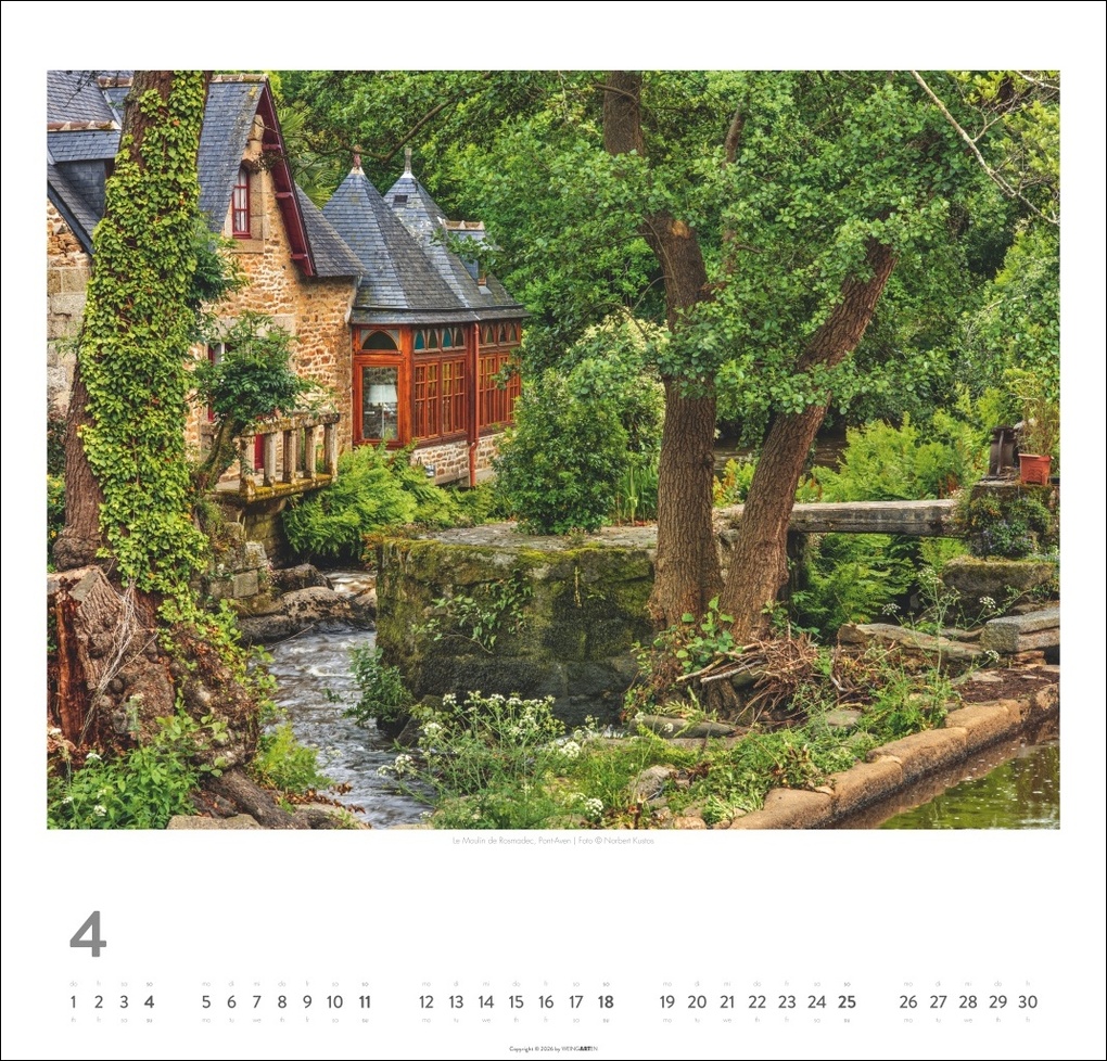 Weitere Ansicht: Bretagne Kalender 2027 - Stürmische Romantik