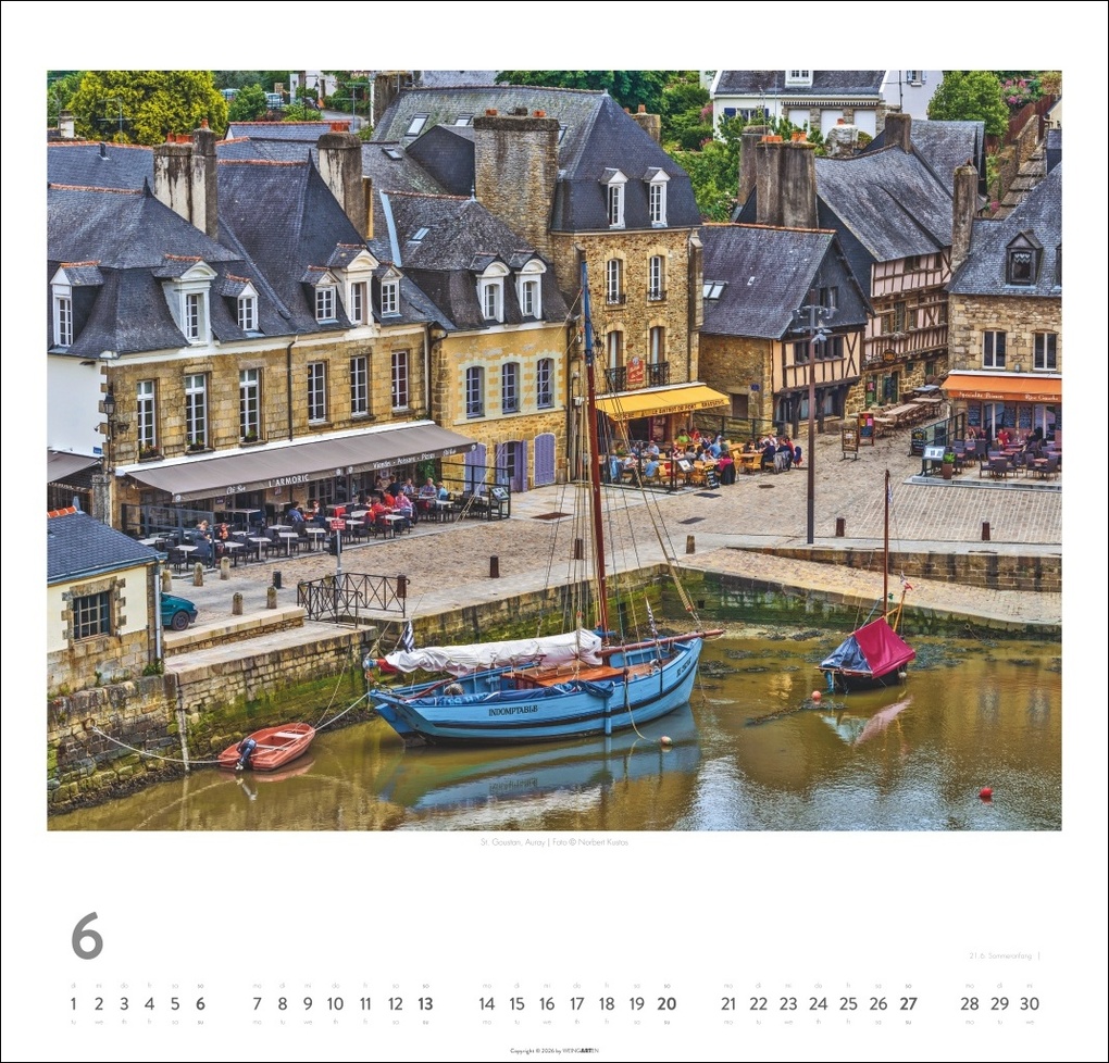 Weitere Ansicht: Bretagne Kalender 2027 - Stürmische Romantik