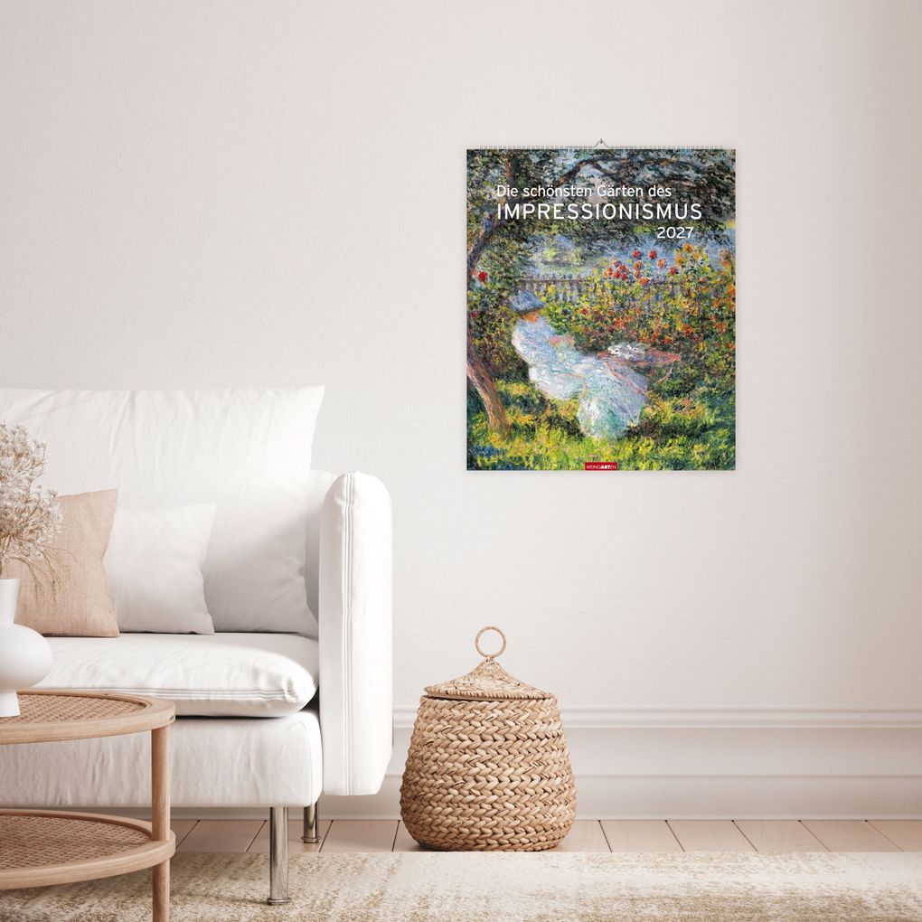 Weitere Ansicht: Die schönsten Gärten des Impressionismus Edition Kalender 2027 | Claude Monet, Camille Pissarro, Alfed Sisley, Vincent van Gogh