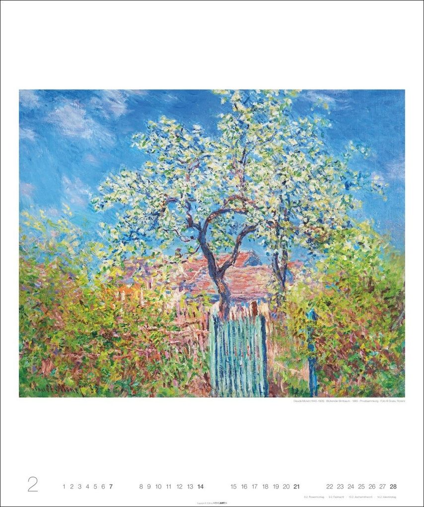 Weitere Ansicht: Die schönsten Gärten des Impressionismus Edition Kalender 2027 | Claude Monet, Camille Pissarro, Alfed Sisley, Vincent van Gogh