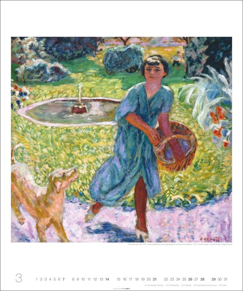 Weitere Ansicht: Die schönsten Gärten des Impressionismus Edition Kalender 2027 | Claude Monet, Camille Pissarro, Alfed Sisley, Vincent van Gogh