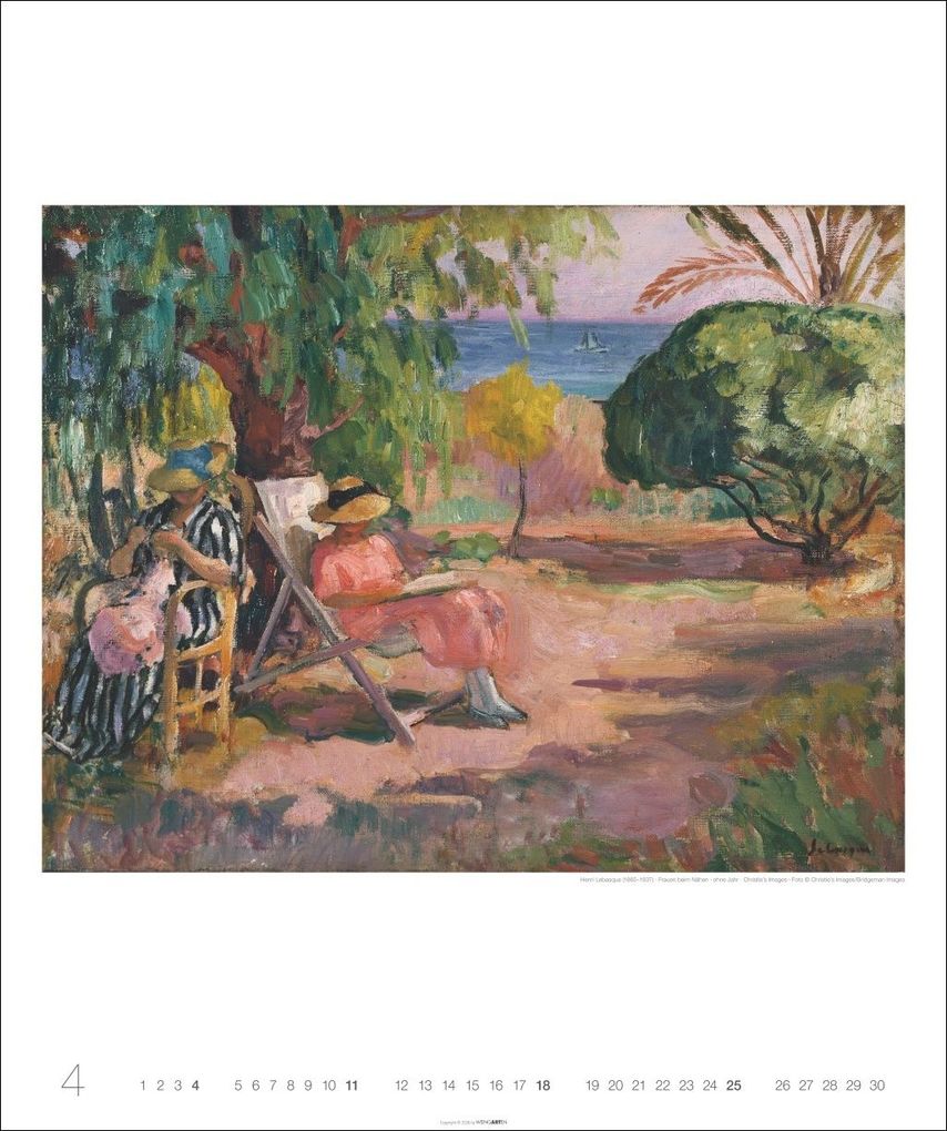 Weitere Ansicht: Die schönsten Gärten des Impressionismus Edition Kalender 2027 | Claude Monet, Camille Pissarro, Alfed Sisley, Vincent van Gogh