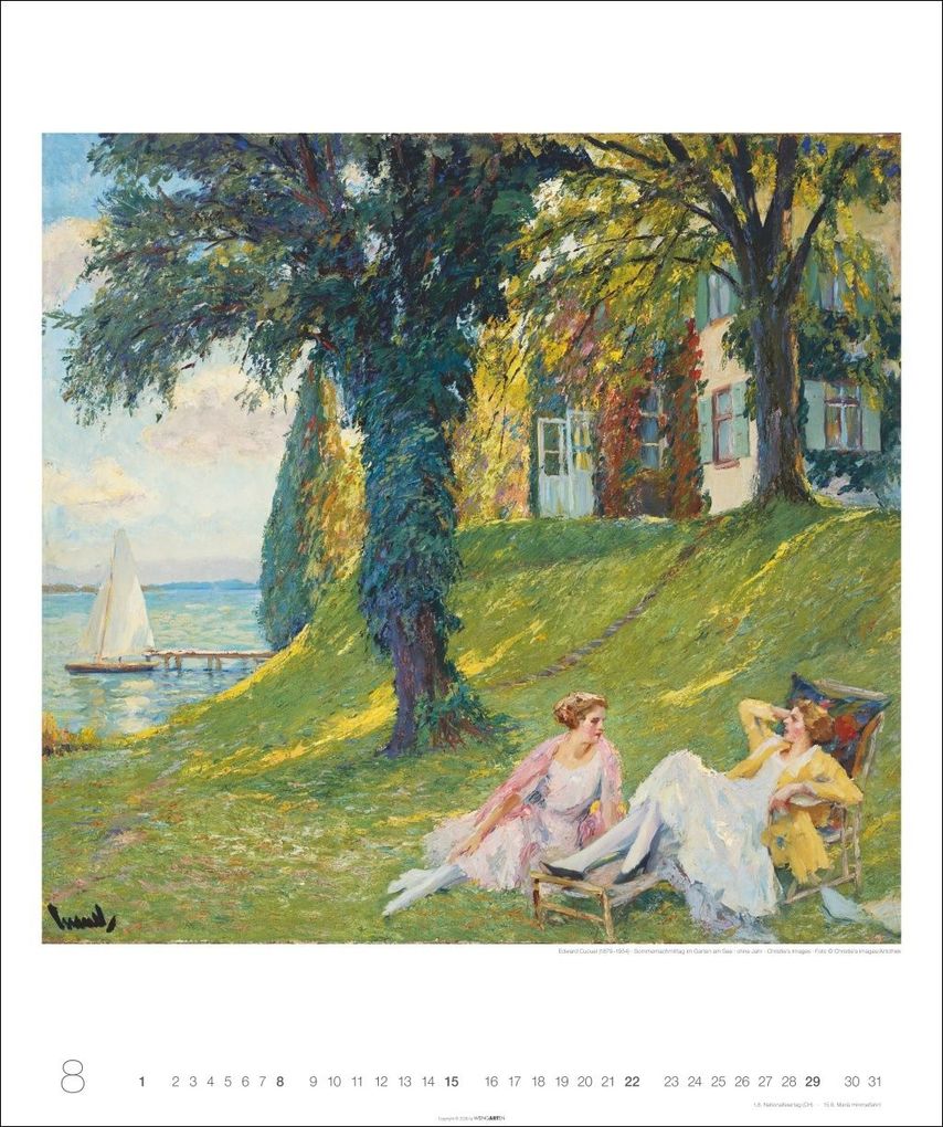 Weitere Ansicht: Die schönsten Gärten des Impressionismus Edition Kalender 2027 | Claude Monet, Camille Pissarro, Alfed Sisley, Vincent van Gogh