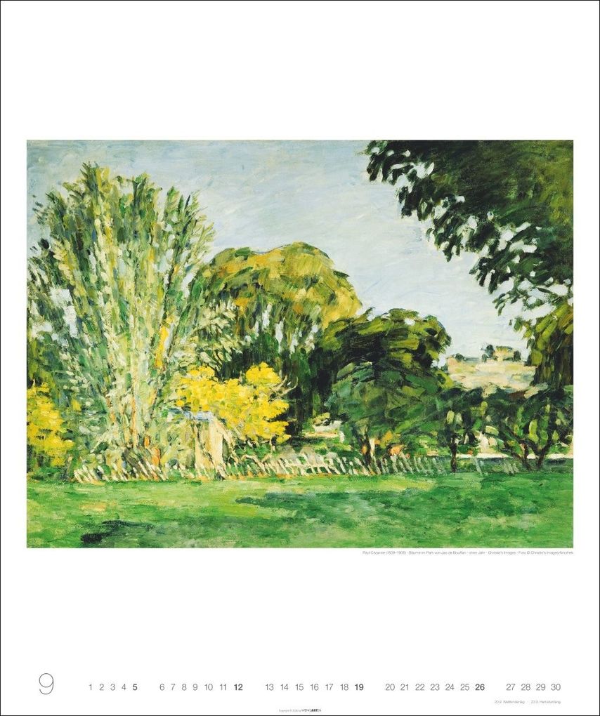 Weitere Ansicht: Die schönsten Gärten des Impressionismus Edition Kalender 2027 | Claude Monet, Camille Pissarro, Alfed Sisley, Vincent van Gogh