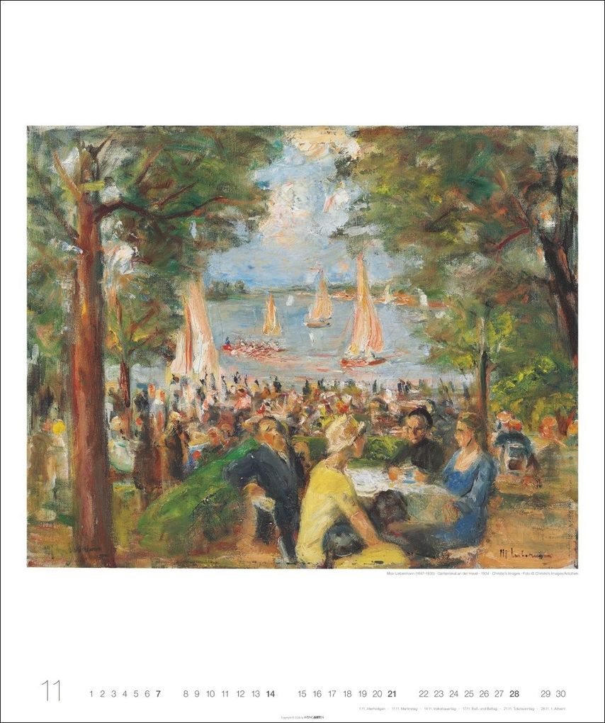 Weitere Ansicht: Die schönsten Gärten des Impressionismus Edition Kalender 2027 | Claude Monet, Camille Pissarro, Alfed Sisley, Vincent van Gogh