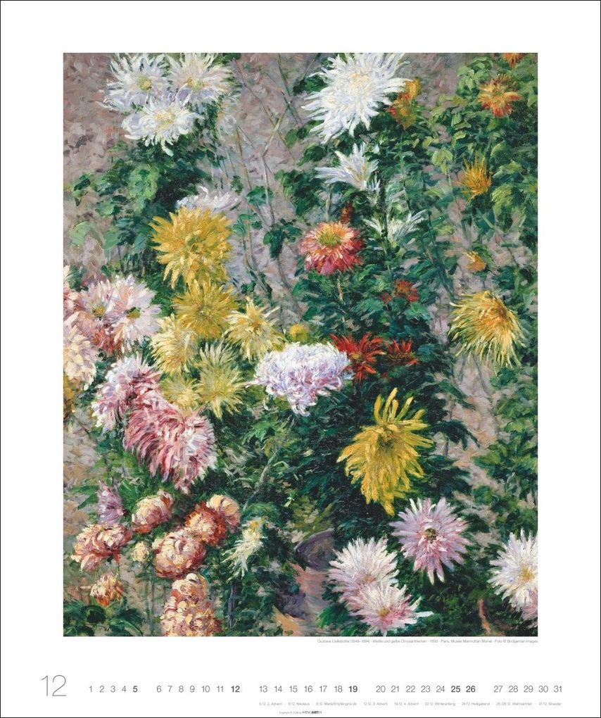 Weitere Ansicht: Die schönsten Gärten des Impressionismus Edition Kalender 2027 | Claude Monet, Camille Pissarro, Alfed Sisley, Vincent van Gogh