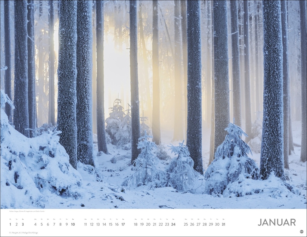 Weitere Ansicht: Orte der Kraft Posterkalender 2027