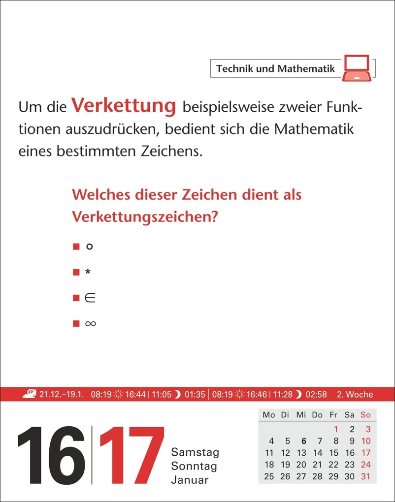 Weitere Ansicht: Duden Allgemeinbildung Tagesabreißkalender 2027 - Wissen und Quizzen | Thomas Huhnold