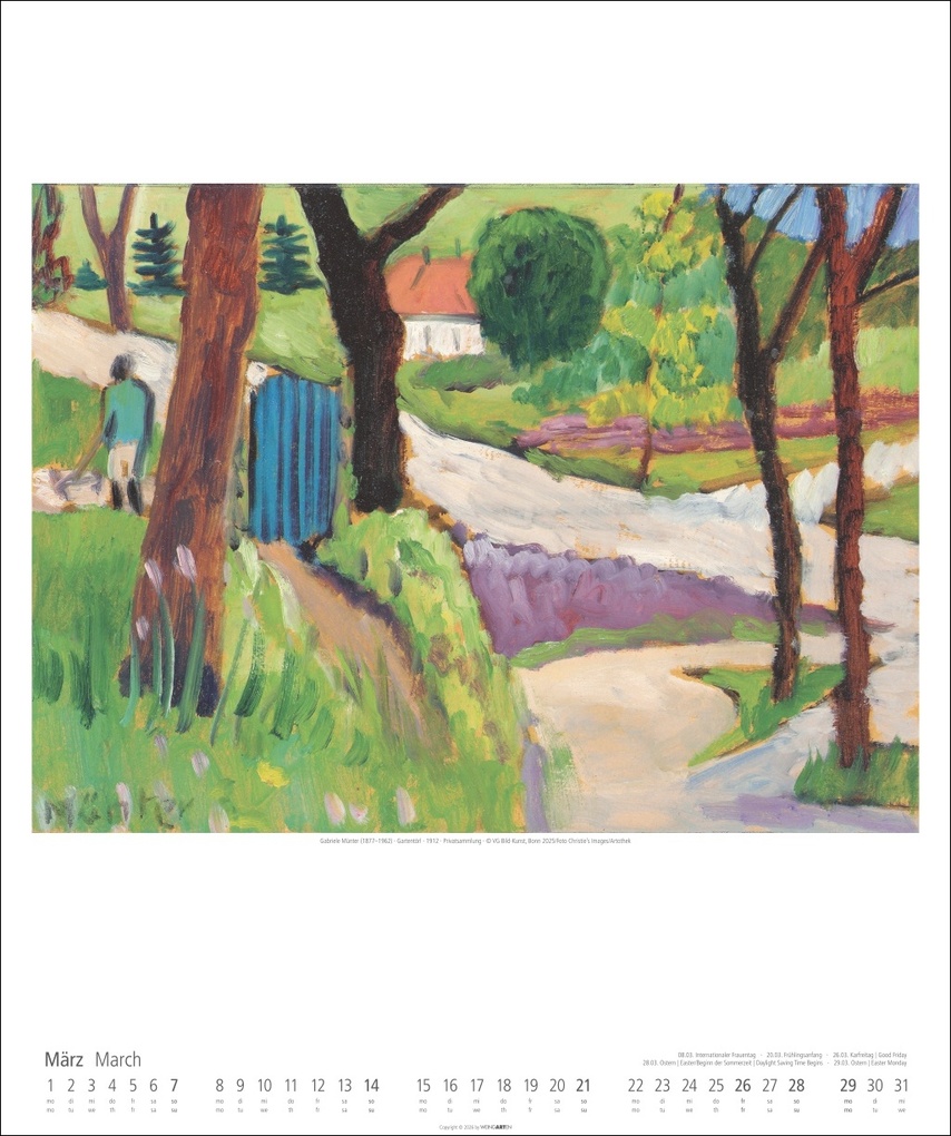 Weitere Ansicht: Gabriele Münter Kalender 2027 | Gabriele Münter