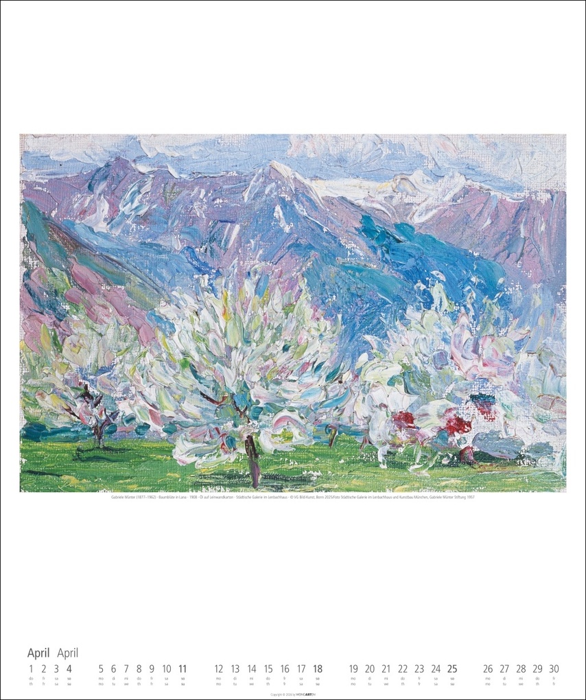 Weitere Ansicht: Gabriele Münter Kalender 2027 | Gabriele Münter