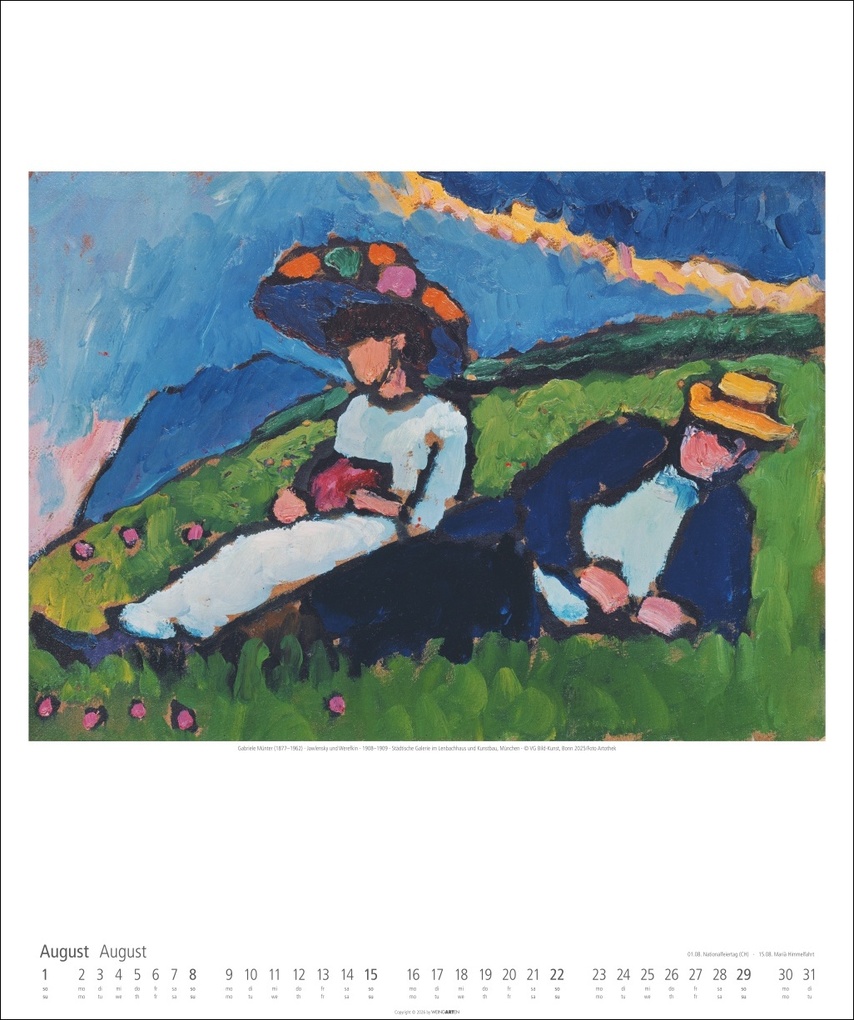 Weitere Ansicht: Gabriele Münter Kalender 2027 | Gabriele Münter