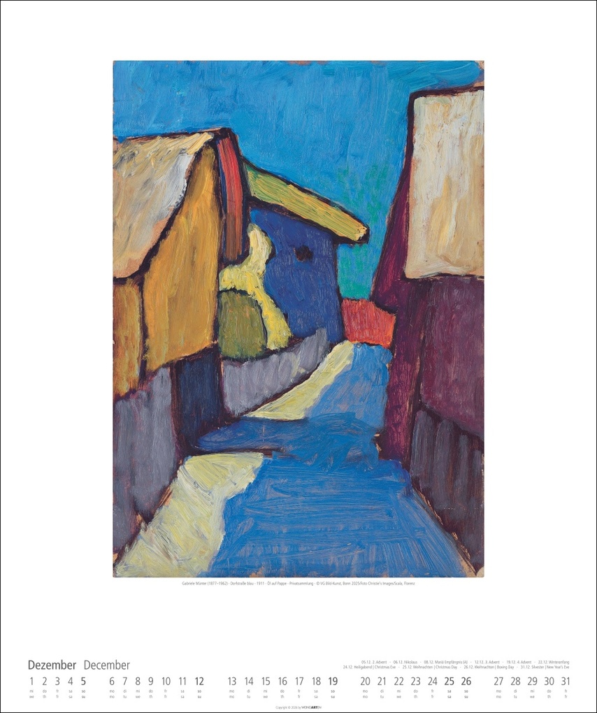 Weitere Ansicht: Gabriele Münter Kalender 2027 | Gabriele Münter