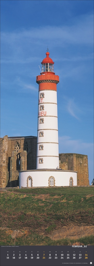 Weitere Ansicht: Jean Guichard: Leuchttürme Vertical Kalender 2027