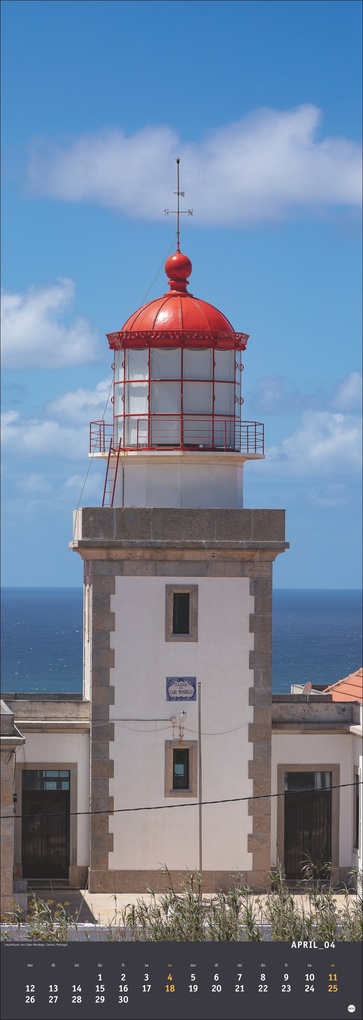 Weitere Ansicht: Jean Guichard: Leuchttürme Vertical Kalender 2027
