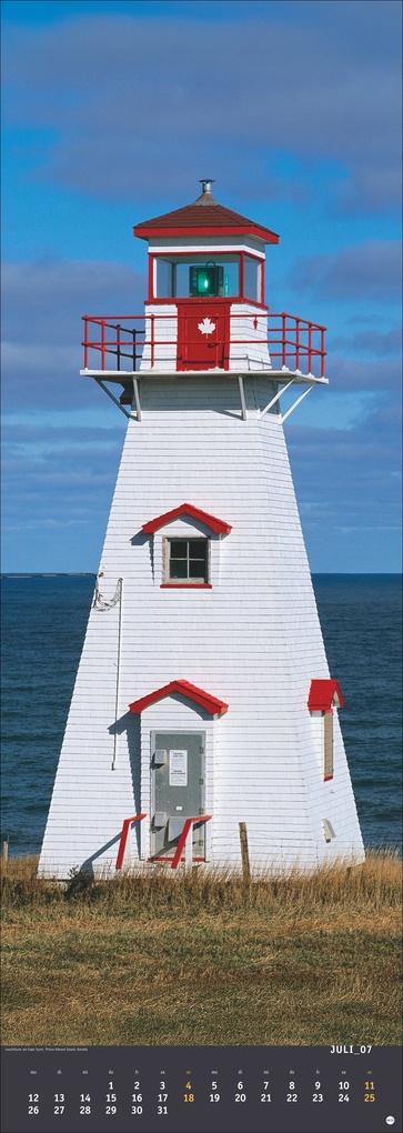 Weitere Ansicht: Jean Guichard: Leuchttürme Vertical Kalender 2027