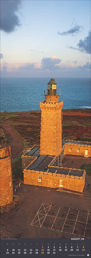 Weitere Ansicht: Jean Guichard: Leuchttürme Vertical Kalender 2027