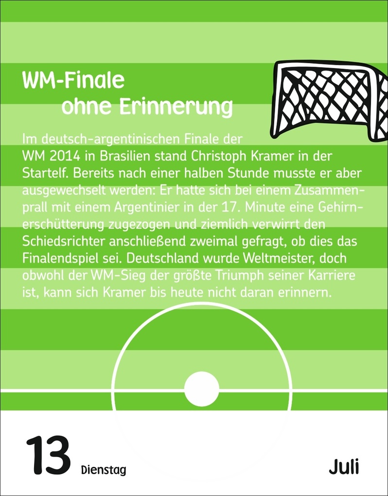 Weitere Ansicht: Fußballspaß für Kids Tagesabreißkalender 2027 - Witze, lustige Sprüche und verrückte Fakten | Jens Liebmann
