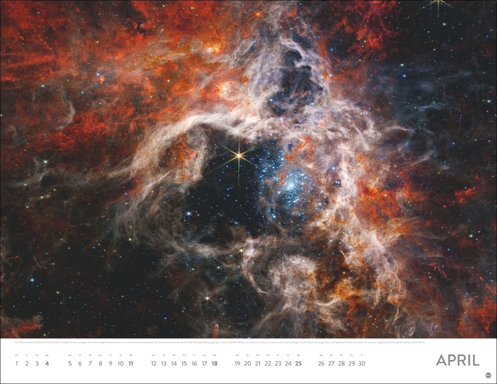 Weitere Ansicht: Das Universum Posterkalender 2027