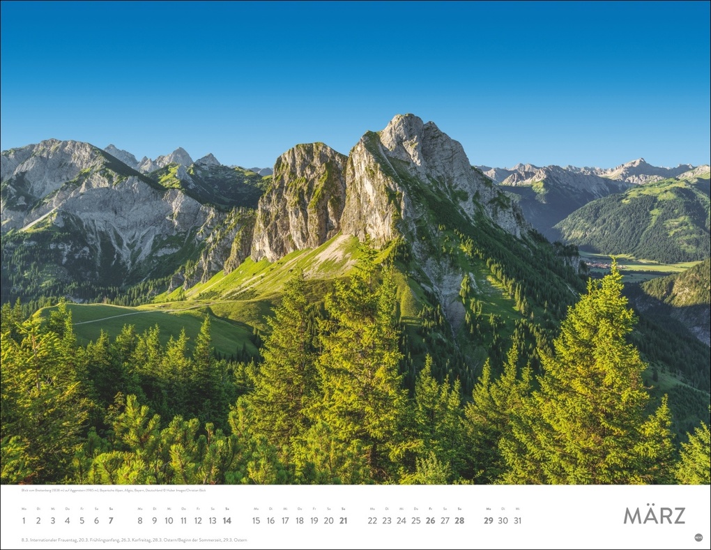 Weitere Ansicht: Faszination Alpen Posterkalender 2027