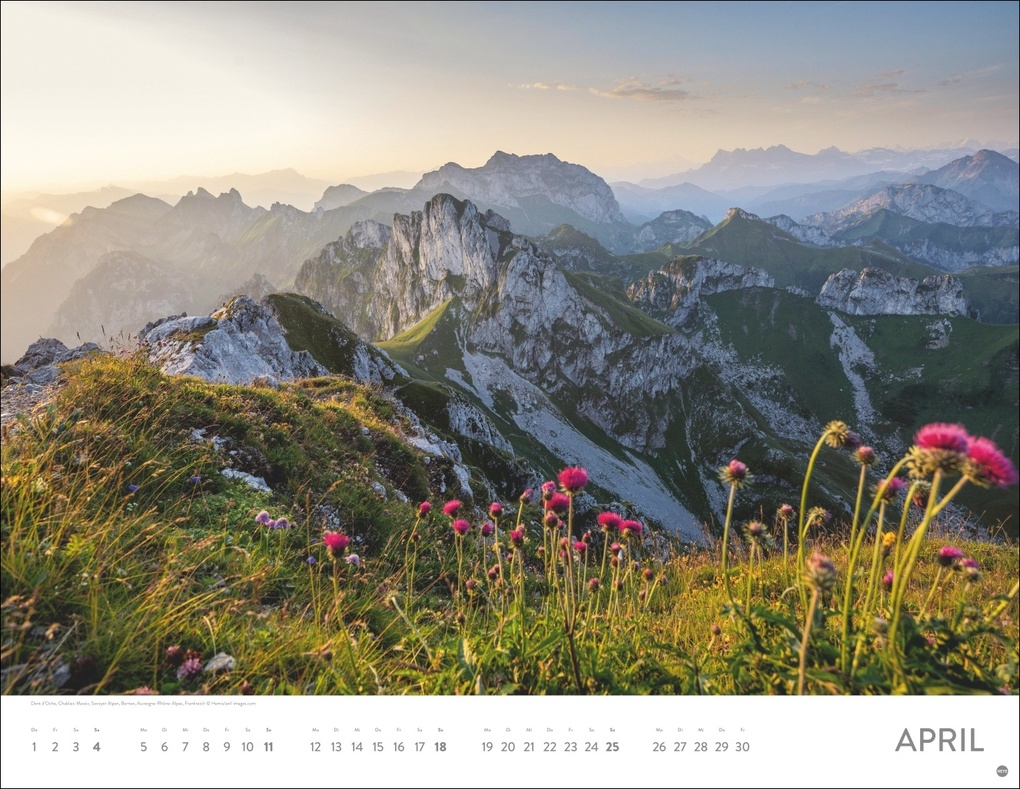 Weitere Ansicht: Faszination Alpen Posterkalender 2027