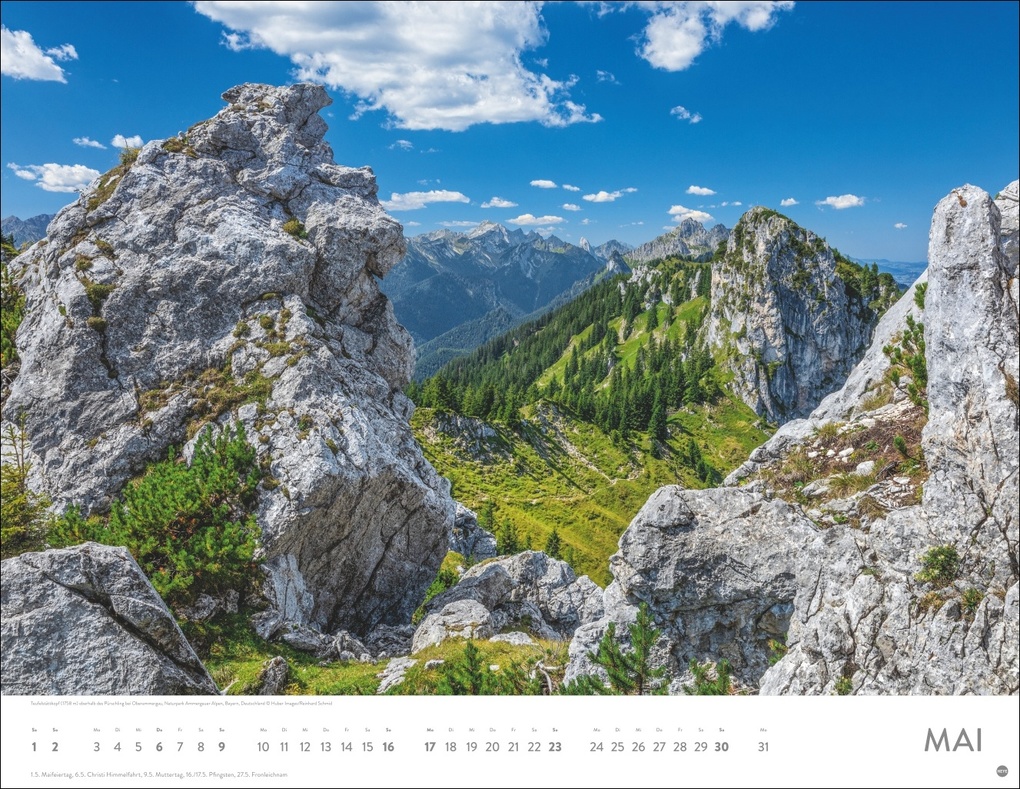 Weitere Ansicht: Faszination Alpen Posterkalender 2027