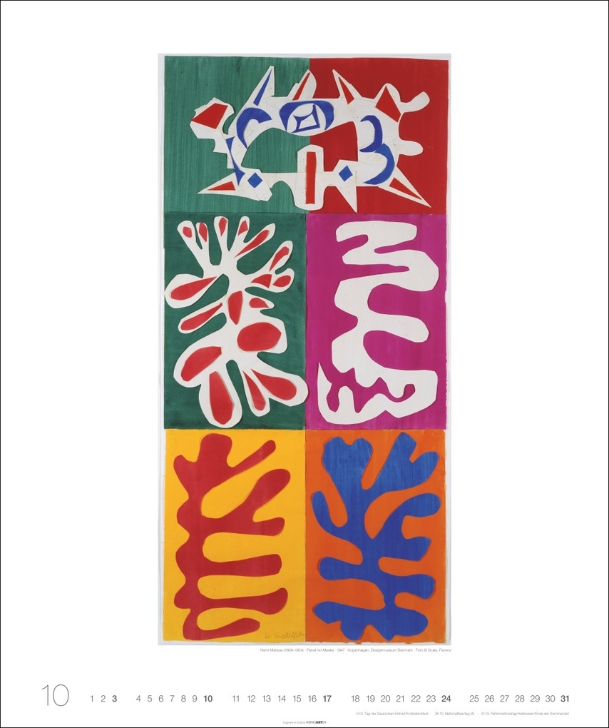 Weitere Ansicht: Henri Matisse Edition Kalender 2027 | Henri Matisse