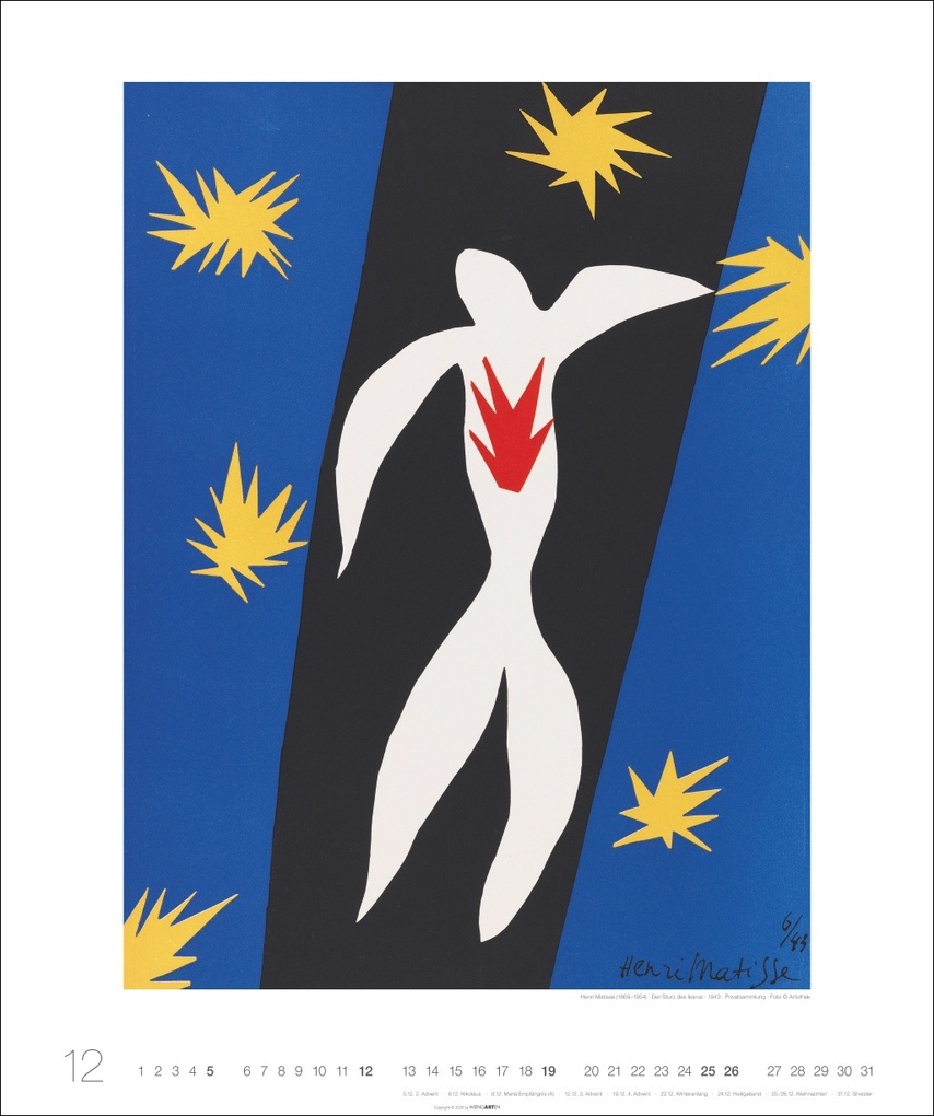 Weitere Ansicht: Henri Matisse Edition Kalender 2027 | Henri Matisse