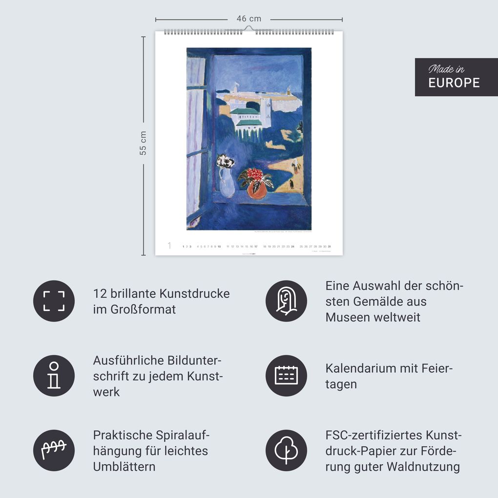 Weitere Ansicht: Henri Matisse Edition Kalender 2027 | Henri Matisse