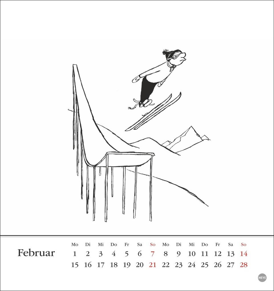 Weitere Ansicht: Loriot Postkartenkalender 2027 | Loriot