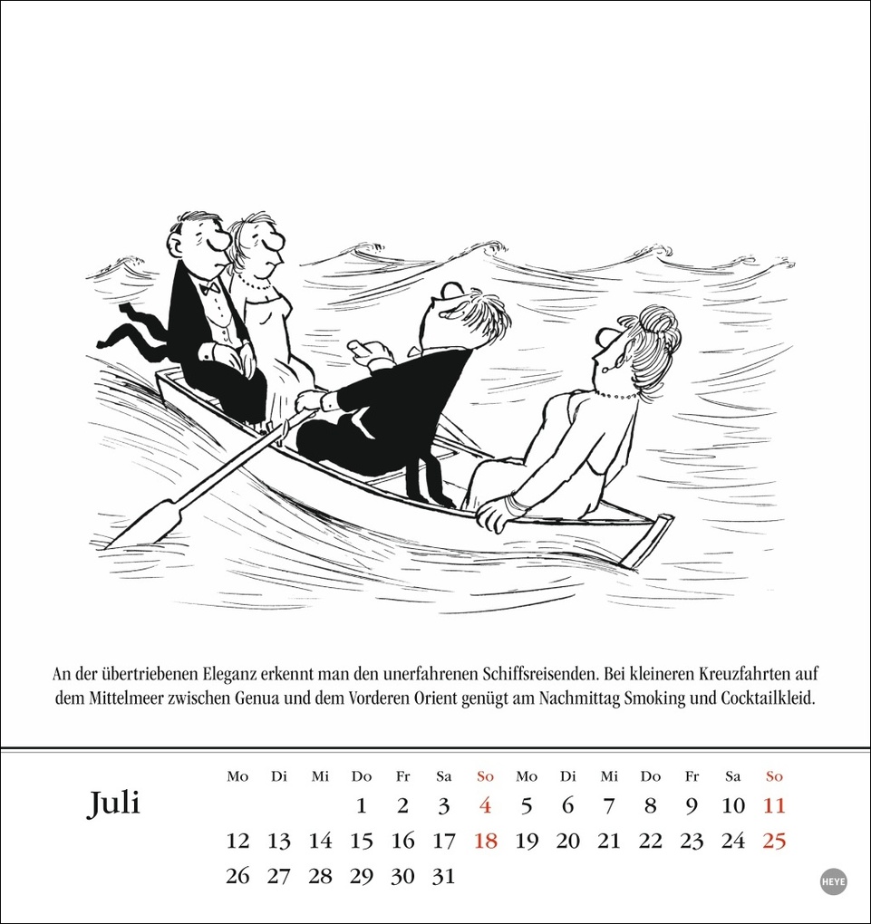 Weitere Ansicht: Loriot Postkartenkalender 2027 | Loriot