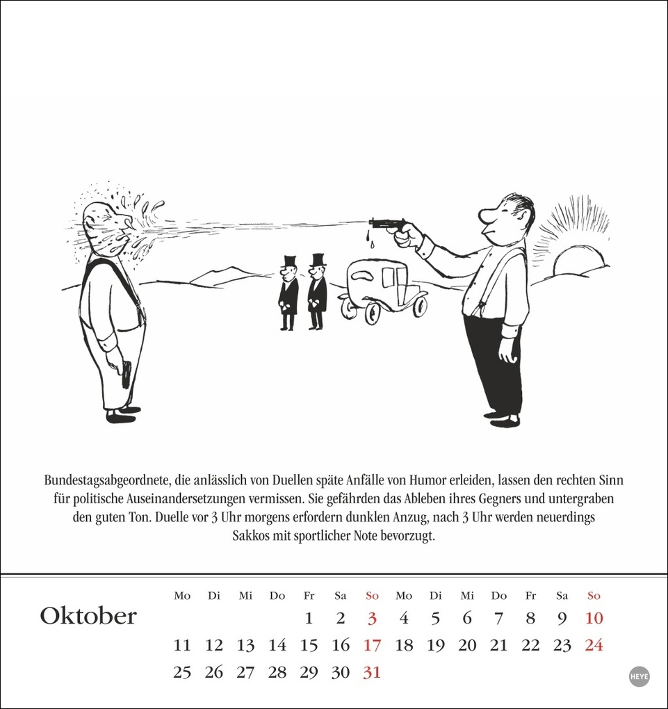 Weitere Ansicht: Loriot Postkartenkalender 2027 | Loriot