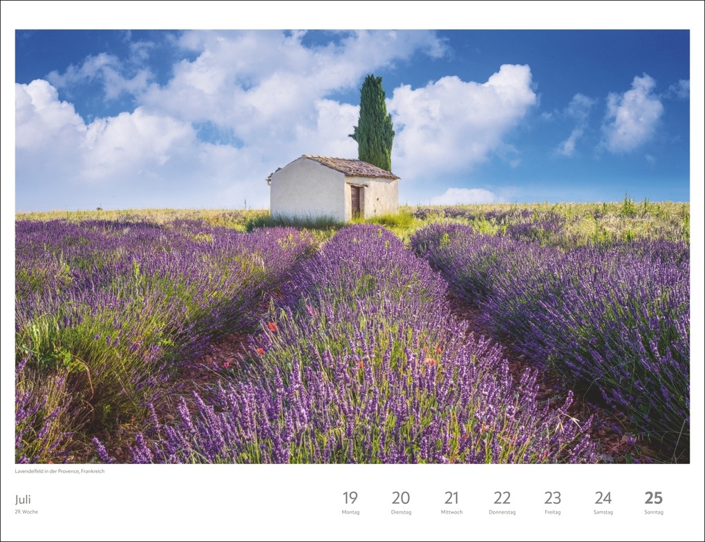 Weitere Ansicht: Zauber des Südens Großer Wochenkalender 2027 - Jede Woche ein neues Bild
