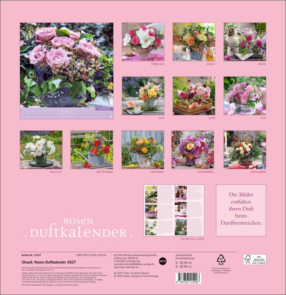 Weitere Ansicht: Rosenduftkalender 2027