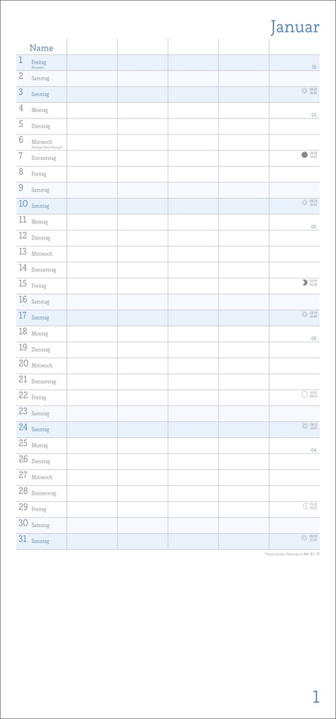 Weitere Ansicht: Familienplaner zum Selbstgestalten 2027