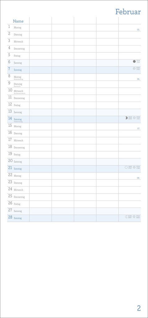 Weitere Ansicht: Familienplaner zum Selbstgestalten 2027