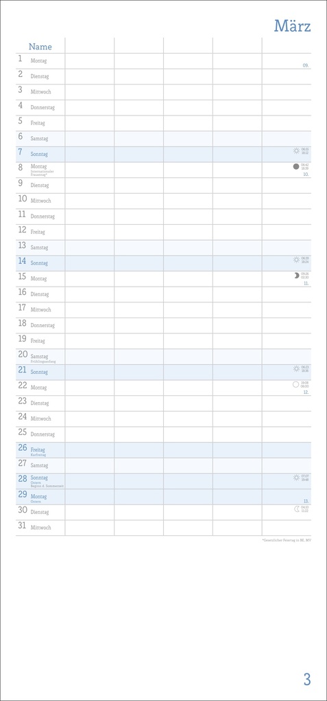 Weitere Ansicht: Familienplaner zum Selbstgestalten 2027