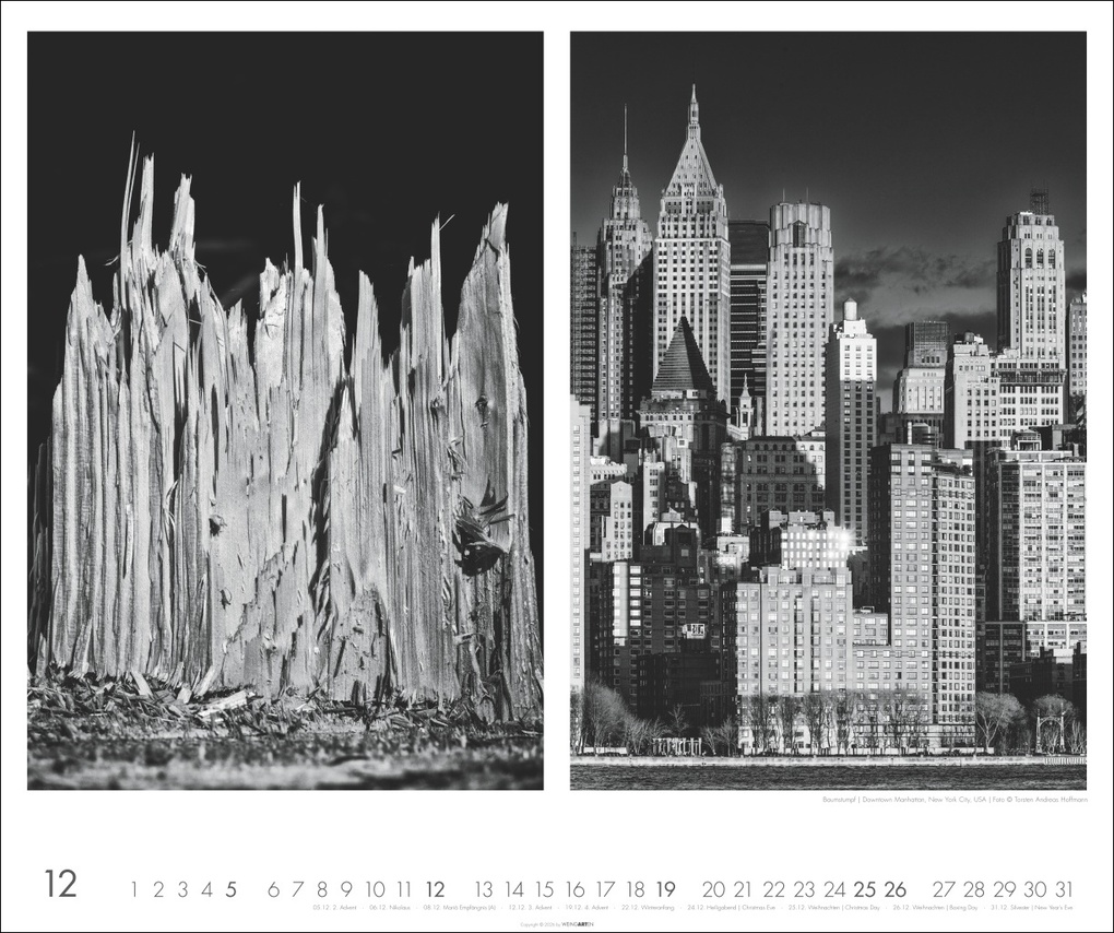 Weitere Ansicht: Natur - Architektur Kalender 2027