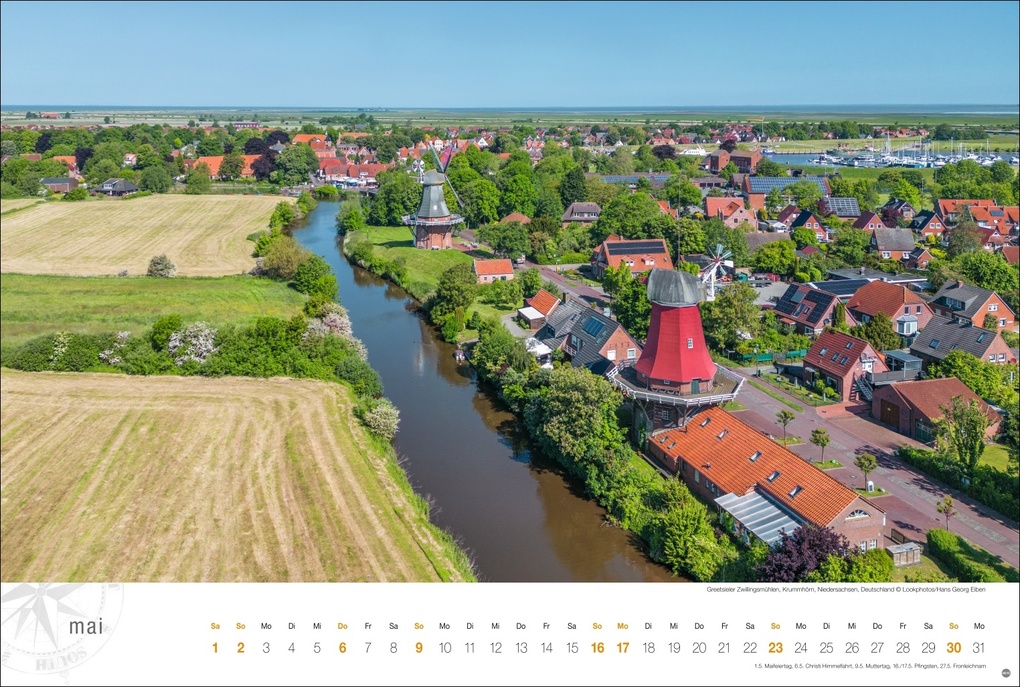 Weitere Ansicht: Nordsee Globetrotter Kalender 2027 - Von frischem Wind und weiten Stränden