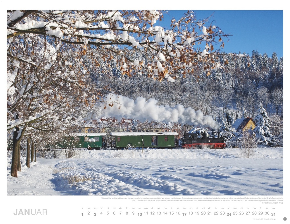 Weitere Ansicht: Eisenbahn-Romantik Posterkalender 2027