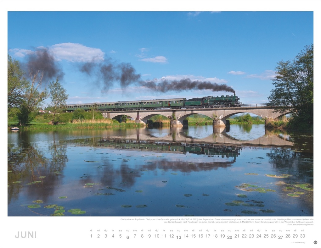 Weitere Ansicht: Eisenbahn-Romantik Posterkalender 2027