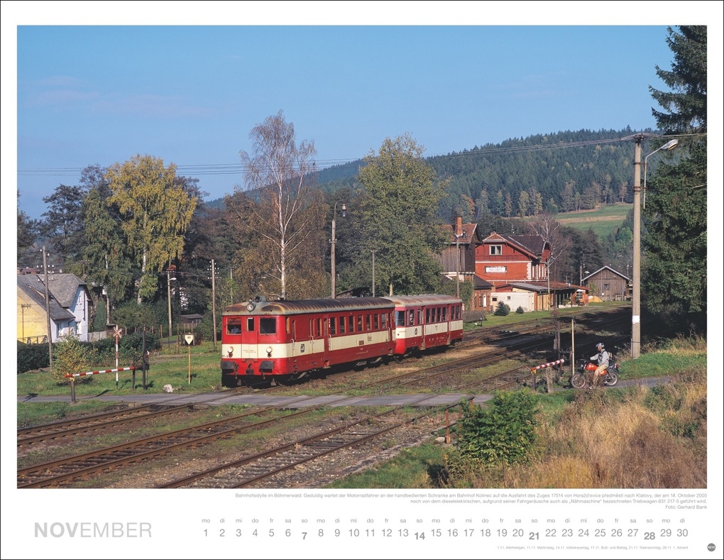 Weitere Ansicht: Eisenbahn-Romantik Posterkalender 2027
