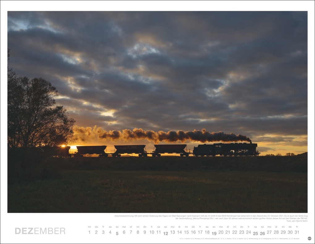 Weitere Ansicht: Eisenbahn-Romantik Posterkalender 2027